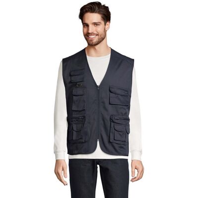 SOLS Heren Reporter Body Warmer (Marine) S SOLS Heren Reporter Body Warmer (Marine) S