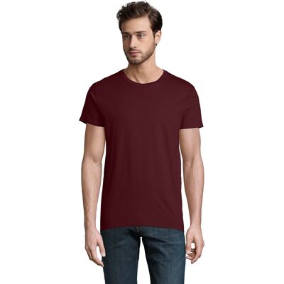 SOLS Heren Pioneer Biologisch Katoenen T-Shirt (Bourgondië) S SOLS Heren Pioneer Biologisch Katoenen T-Shirt (Bourgondië) S