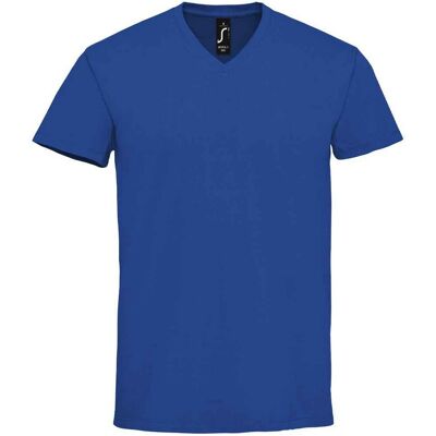 SOLS Heren Imperial V Hals T-shirt (Koningsblauw) S SOLS Heren Imperial V Hals T-shirt (Koningsblauw) S