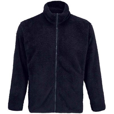 SOLS Vink Fluffy Jacket voor volwassenen (Marine) XL SOLS Vink Fluffy Jacket voor volwassenen (Marine) XL