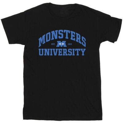 Disney Heren Monsters University Logo T-Shirt (Zwart) 5XL Disney Heren Monsters University Logo T-Shirt (Zwart) 5XL