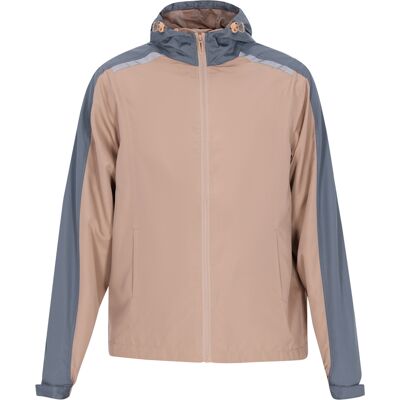 Mo Jas Beige - Lichtgewicht, Verstelbare capuchon, Volledige rits - Jas Mo Jas Beige - Lichtgewicht, Verstelbare capuchon, Volledige rits - Jas