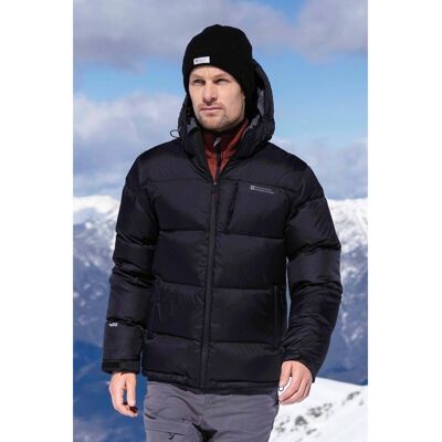 Mountain Warehouse Heren Frost II Extreme Donsjack (Jet Zwart) 2XL Mountain Warehouse Heren Frost II Extreme Donsjack (Jet Zwart) 2XL