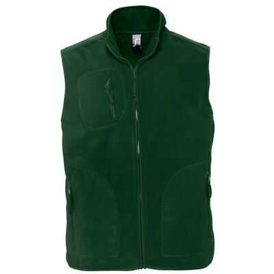 SOLS Volwassen uniseks fleece vest van Noorwegen (Dennengroen) XS SOLS Volwassen uniseks fleece vest van Noorwegen (Dennengroen) XS