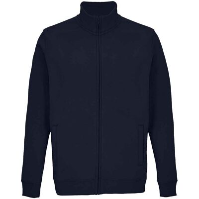 SOLS Cooper Marl Full Zip Jack voor volwassenen (Franse marine) XL SOLS Cooper Marl Full Zip Jack voor volwassenen (Franse marine) XL