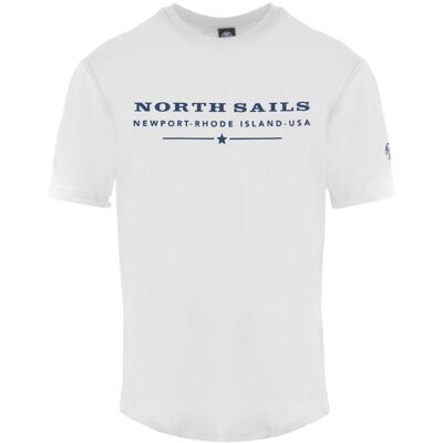 Wit T-shirt van North Sails Newport Rhode Island S Wit T-shirt van North Sails Newport Rhode Island S