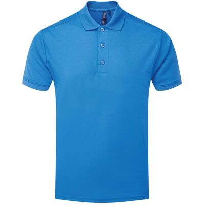 Premier Heren Coolchecker Poloshirt (Saffier) XL Premier Heren Coolchecker Poloshirt (Saffier) XL