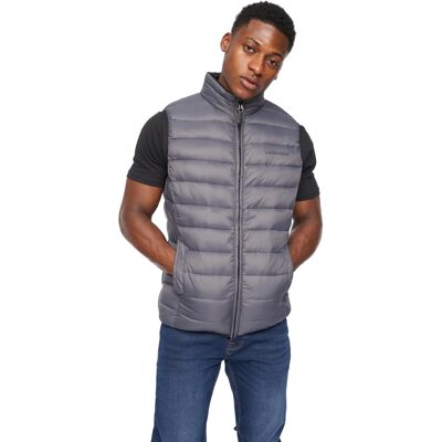 Crosshatch Heren Gattering Gilet (Marine) M Crosshatch Heren Gattering Gilet (Marine) M