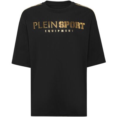 Plein Sport T-Shirt Round Neck Ss Laminated XS Plein Sport T-Shirt Round Neck Ss Laminated XS
