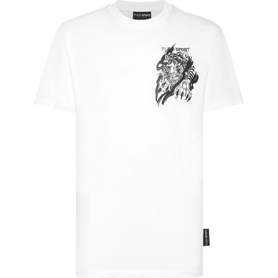 Plein Sport T-Shirt Ronde Hals Tiger 4XL Plein Sport T-Shirt Ronde Hals Tiger 4XL