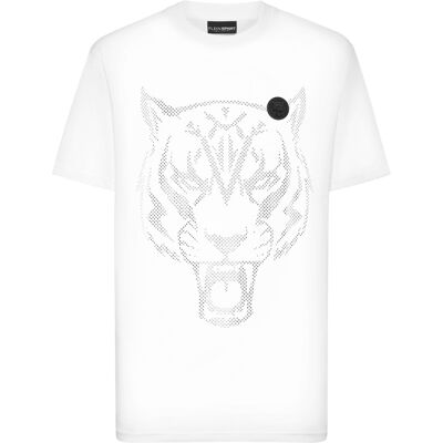 Plein Sport T-Shirt Ronde Hals Tiger 4XL Plein Sport T-Shirt Ronde Hals Tiger 4XL