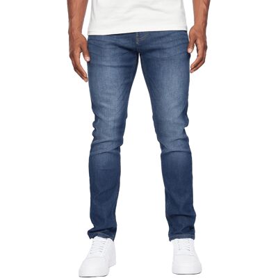 Duck and Cover Heren Overburg Tapered Jeans (Donkere wasbeurt) 38 Lang Duck and Cover Heren Overburg Tapered Jeans (Donkere wasbeurt) 38 Lang