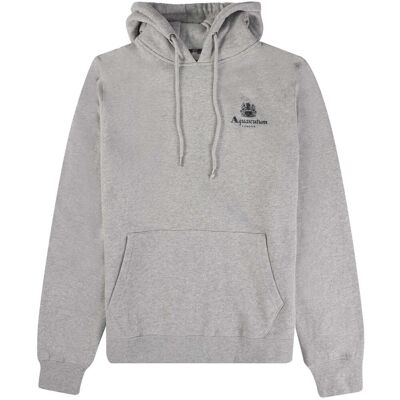 Aquascutum Active Small Logo Grijze Hoodie 2XL Aquascutum Active Small Logo Grijze Hoodie 2XL