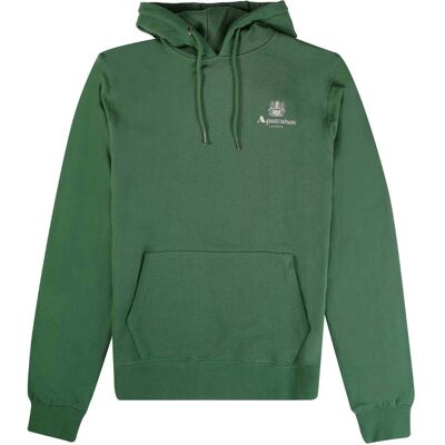 Aquascutum Active Small Logo Groene Hoodie XL Aquascutum Active Small Logo Groene Hoodie XL