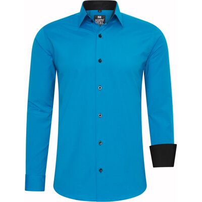 Rusty Neal Zakelijk overhemd S - 6XL Slim Fit Premium Katoen-Stretch 2XL Rusty Neal Zakelijk overhemd S - 6XL Slim Fit Premium Katoen-Stretch 2XL