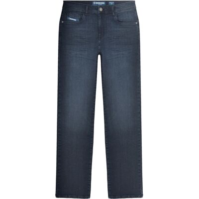 Lambretta Heren Chester Straight Jeans (Donkere marine) 38 Lang Lambretta Heren Chester Straight Jeans (Donkere marine) 38 Lang