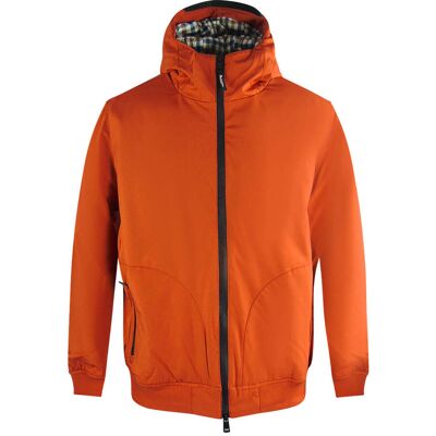 Aquascutum Active Hooded Rust Orange Jack L Aquascutum Active Hooded Rust Orange Jack L