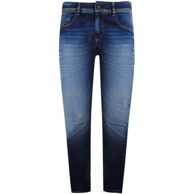 Diesel 1979 Sleeker-r Donkerblauwe Denim Broek 33/30 Diesel 1979 Sleeker-r Donkerblauwe Denim Broek 33/30