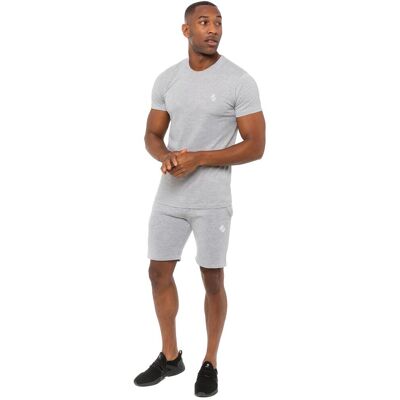 Enzo Heren Slim Fit T-shirt & Fleece Shorts Set XL Enzo Heren Slim Fit T-shirt & Fleece Shorts Set XL