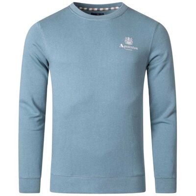Aquascutum Unisex Volwassen Logo Actieve Sweatshirt (Blauw) S Aquascutum Unisex Volwassen Logo Actieve Sweatshirt (Blauw) S