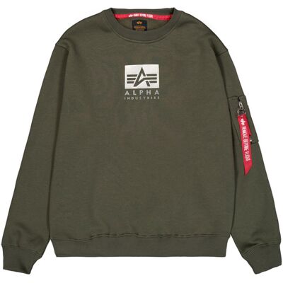 alpha industries Satin Logo Sweatshirt L alpha industries Satin Logo Sweatshirt L