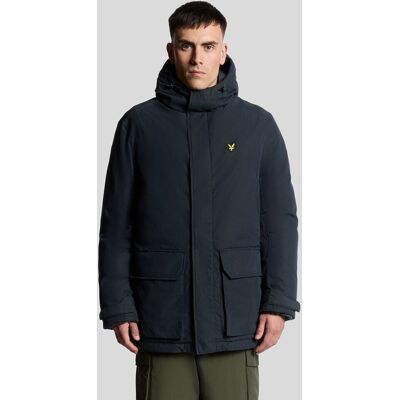 Lyle & Scott Heavyweight Hooded Parka - Marineblauw XS Lyle & Scott Heavyweight Hooded Parka - Marineblauw XS