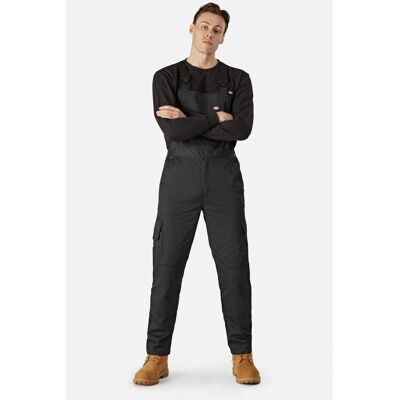 Dickies Everyday Boven- en Onderbroek Polyester Zwarte Werkoverall voor Mannen XL Dickies Everyday Boven- en Onderbroek Polyester Zwarte Werkoverall voor Mannen XL