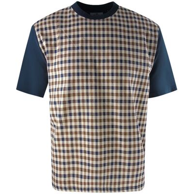 Aquascutum Iconic Front Marineblauw T-shirt L Aquascutum Iconic Front Marineblauw T-shirt L