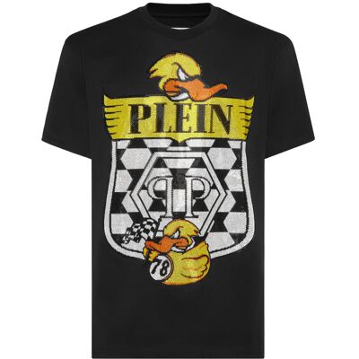 Philipp Plein T-Shirt Ronde Hals Duck 4XL Philipp Plein T-Shirt Ronde Hals Duck 4XL