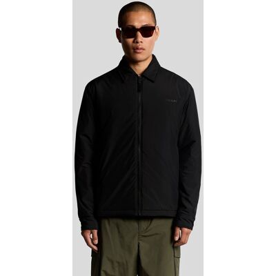 Lyle & Scott gewatteerde jas met kraag - zwart XS Lyle & Scott gewatteerde jas met kraag - zwart XS