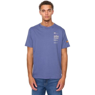 Duck and Cover Heren Cramptone T-Shirt (Denim Blauw) L Duck and Cover Heren Cramptone T-Shirt (Denim Blauw) L
