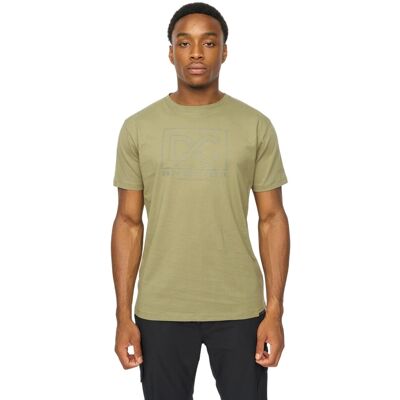 Duck and Cover Heren Rampmoore T-Shirt (Olijf) S Duck and Cover Heren Rampmoore T-Shirt (Olijf) S
