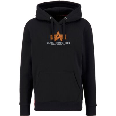 alpha industries Basic Big Logo Rubber Hoodie XS alpha industries Basic Big Logo Rubber Hoodie XS