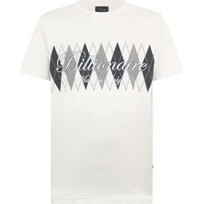 Billionaire Embroidered T-Shirt Round Neck Ss 5XL Billionaire Embroidered T-Shirt Round Neck Ss 5XL