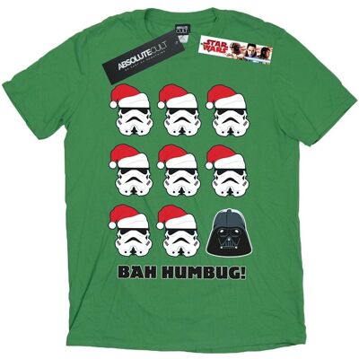 Star Wars Heren Kerstmis Humbug T-Shirt (Iers Groen) 2XL Star Wars Heren Kerstmis Humbug T-Shirt (Iers Groen) 2XL
