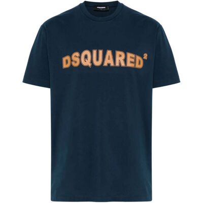 Dsquared2 Cool Fit Blauw Marine T-shirt XL Dsquared2 Cool Fit Blauw Marine T-shirt XL