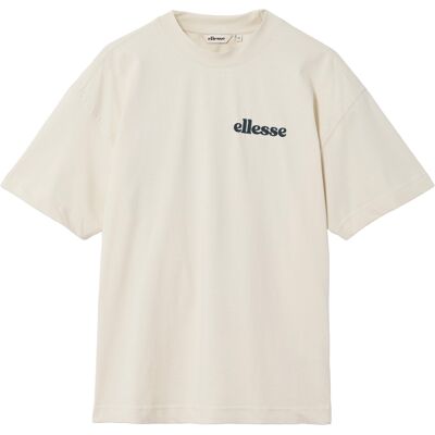 Ellesse Heren Entriamo Achterprint T-Shirt (Off White) XL Ellesse Heren Entriamo Achterprint T-Shirt (Off White) XL