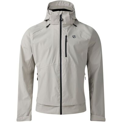 Dare 2B Heren Switch Out lll Waterproof Jacket (Abbeystone) 2XL Dare 2B Heren Switch Out lll Waterproof Jacket (Abbeystone) 2XL