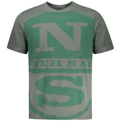 North Sails Verde Katoenen T-shirt voor Mannen XL North Sails Verde Katoenen T-shirt voor Mannen XL