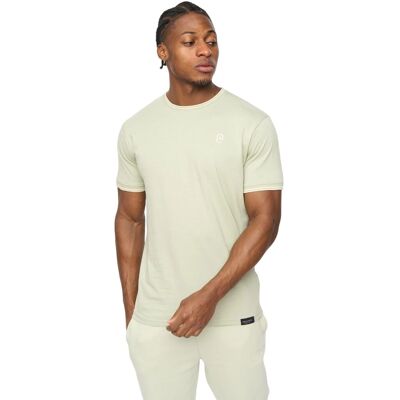 Crosshatch Mannen Preece T-Shirt (Licht Olijfgroen) L Crosshatch Mannen Preece T-Shirt (Licht Olijfgroen) L