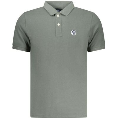 North Sails Verde Katoenen Polo voor Mannen M North Sails Verde Katoenen Polo voor Mannen M