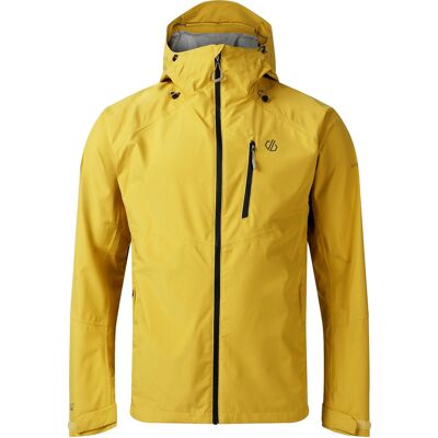 Dare 2B Waterdichte jas Breathe Out voor heren (Olie Geel) 2XL Dare 2B Waterdichte jas Breathe Out voor heren (Olie Geel) 2XL