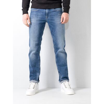 Petrol Industries - Heren Riley Regular Fit Jeans - Blauw 38/32 Petrol Industries - Heren Riley Regular Fit Jeans - Blauw 38/32