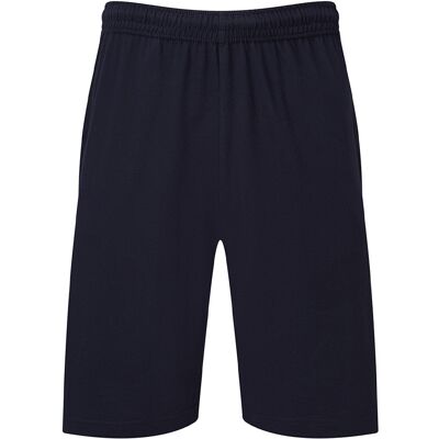 Fruit of the Loom Unisex Jersey Shorts voor volwassenen (Deep Navy) XL Fruit of the Loom Unisex Jersey Shorts voor volwassenen (Deep Navy) XL