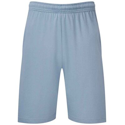 Fruit of the Loom Unisex Jersey Shorts voor volwassenen (Mineraalblauw) S Fruit of the Loom Unisex Jersey Shorts voor volwassenen (Mineraalblauw) S