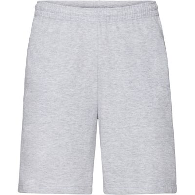 Fruit of the Loom - unisex jersey shorts - Grijs - M - Unisex - Shorts Fruit of the Loom - unisex jersey shorts - Grijs - M - Unisex - Shorts