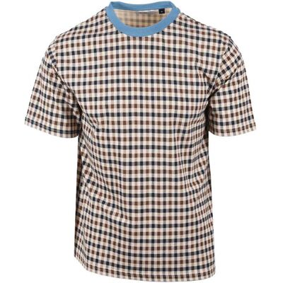 AQUASCUTUM CLUB CHECK T-SHIRT AVIO L AQUASCUTUM CLUB CHECK T-SHIRT AVIO L