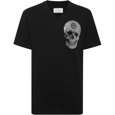 Philipp Plein T-Shirt V-Hals Ss Skull XL Philipp Plein T-Shirt V-Hals Ss Skull XL