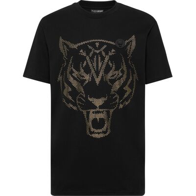 Plein Sport T-Shirt Ronde Hals Tiger 3XL Plein Sport T-Shirt Ronde Hals Tiger 3XL