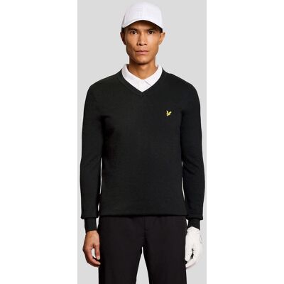Lyle & Scott Katoenen Blend V-Hals Trui XL Lyle & Scott Katoenen Blend V-Hals Trui XL